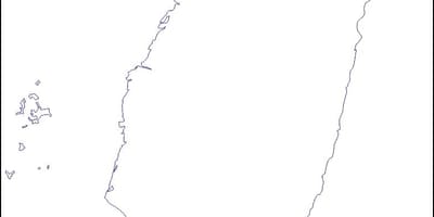 Карта Тайваня пусты
